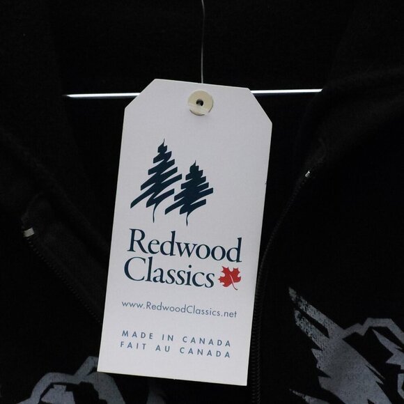 HTF VIA Rail Hoodie VIA Dome Car Men's Size Small Full Zip Hoodie BNWT Redwood🍁 - Picture 5 of 8